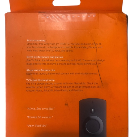 Amazon Fire TV Stick Lite with Alexa Voice Remote Lite | 1080p HD - Picture 2 of 2